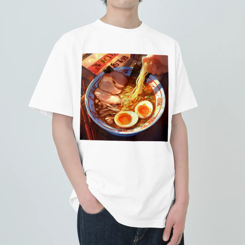 AQUAMETAVERSEのラーメン Marsa 106 ヘビーウェイトTシャツ