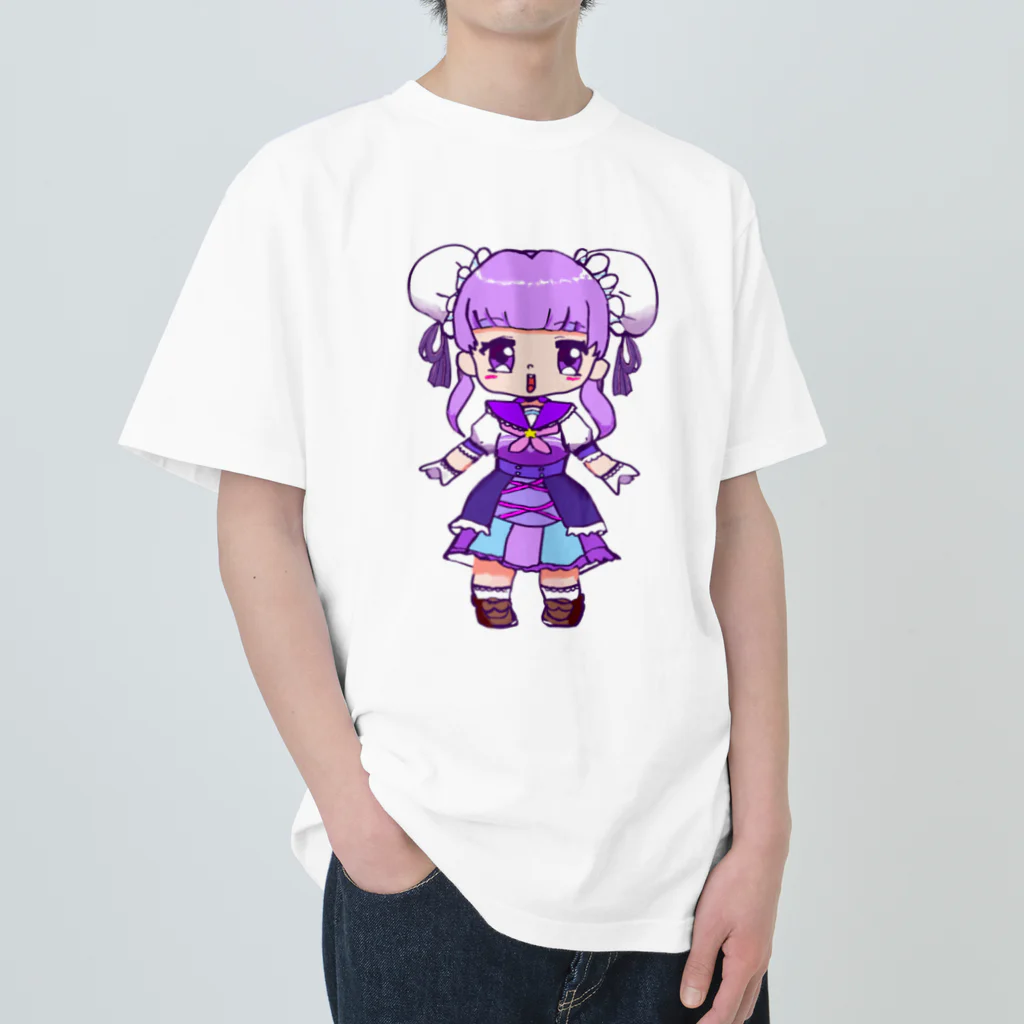 i'm kima【北原きませり 】パルプンテ系ママVtuberのきませりイラストデザイン　ミニキャラグッズ Heavyweight T-Shirt