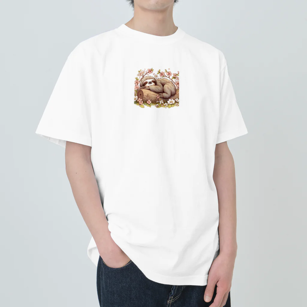 kyokingの春のうたた寝ナマネモノ Heavyweight T-Shirt