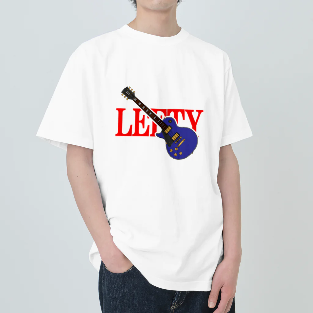 にゃんこ王子のにゃんこ王子 LEFTY４ ヘビーウェイトTシャツ