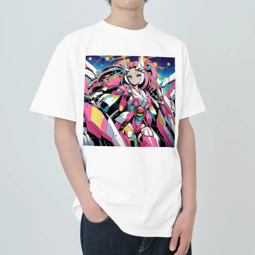 のほほんカピパーラの絢爛武装♪美麗ガールアーマーマージ♪ Heavyweight T-Shirt