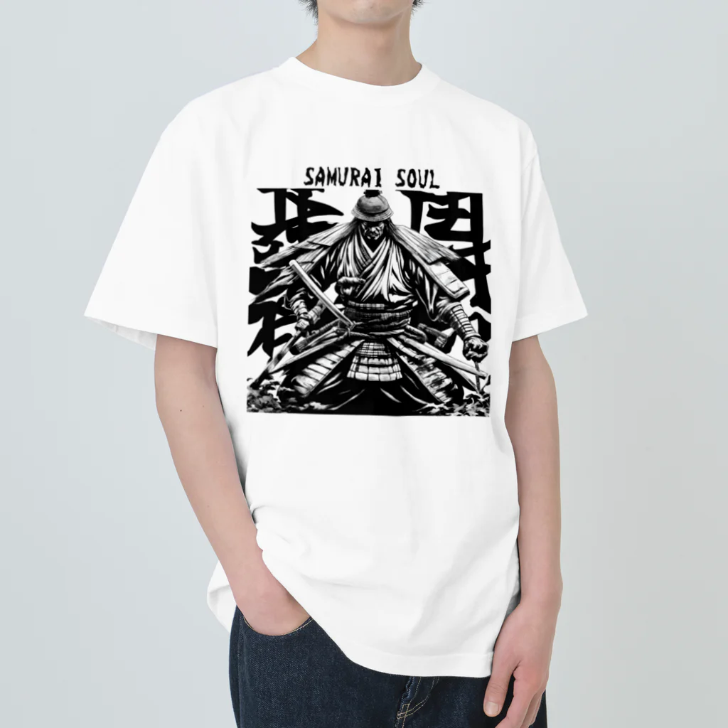 yosuga-aの侍根性 ヘビーウェイトTシャツ