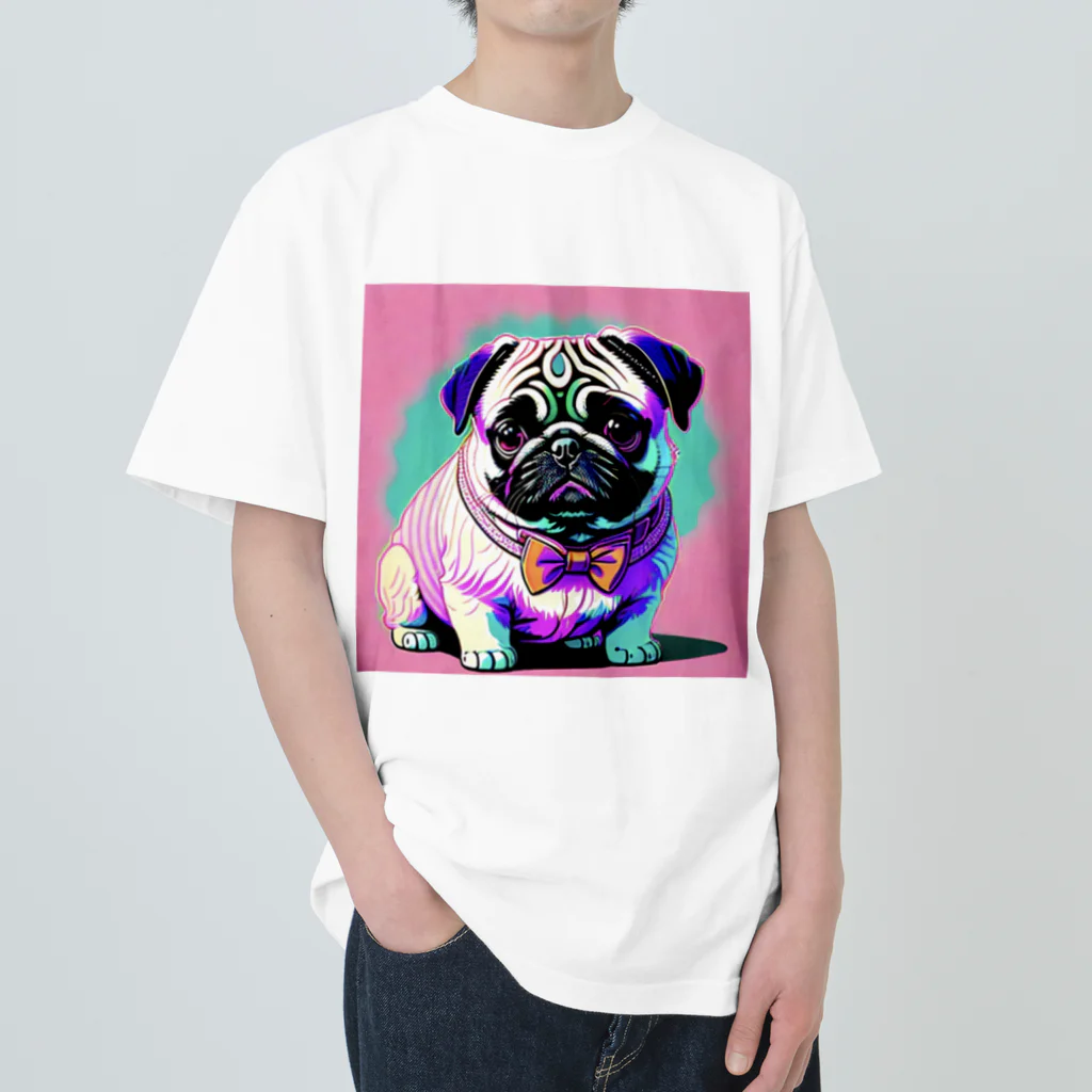 かすべーの愛犬シリーズ ヘビーウェイトTシャツ