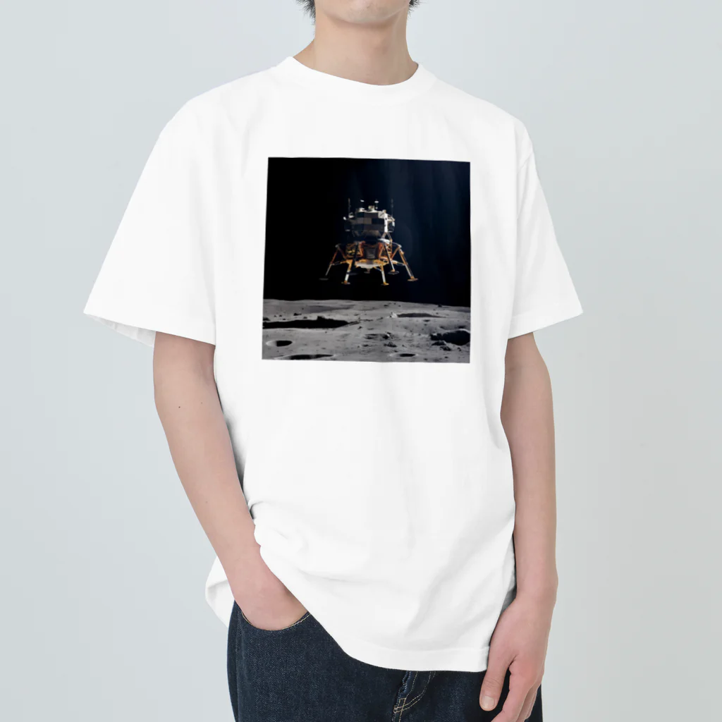 AQUAMETAVERSEの衛星　なでしこ1478 Heavyweight T-Shirt