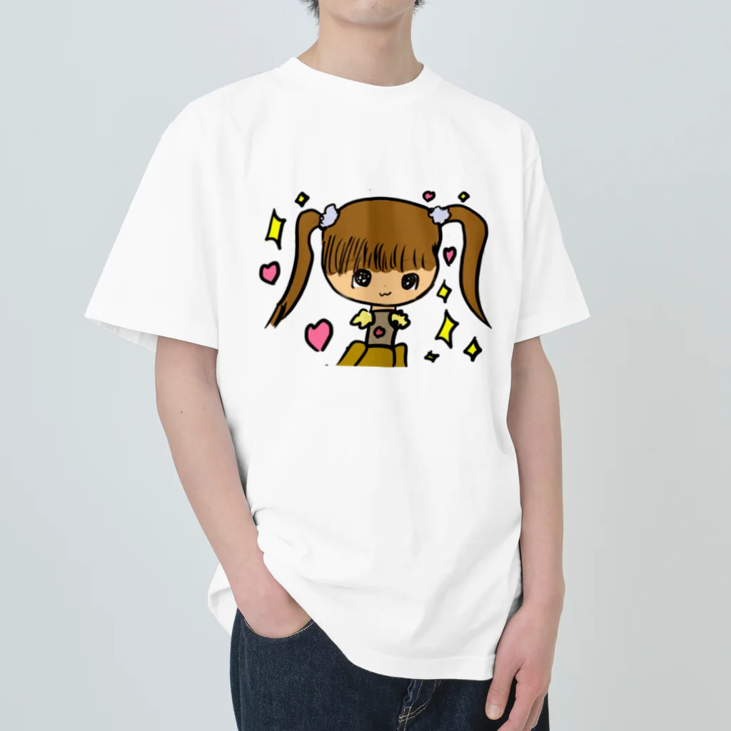 tami-chanのわたしはアイドル Heavyweight T-Shirt