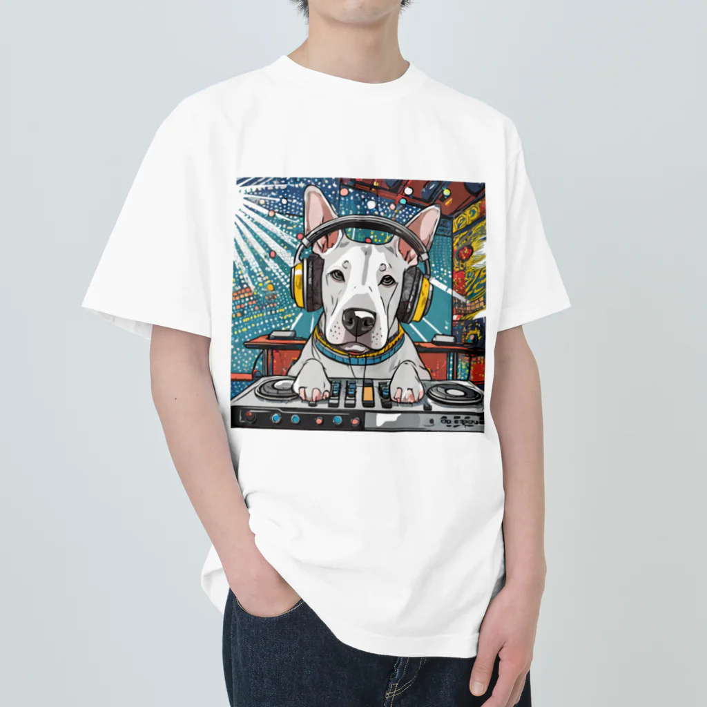 Bull Terrier ParadeのDJヴィンセント Heavyweight T-Shirt