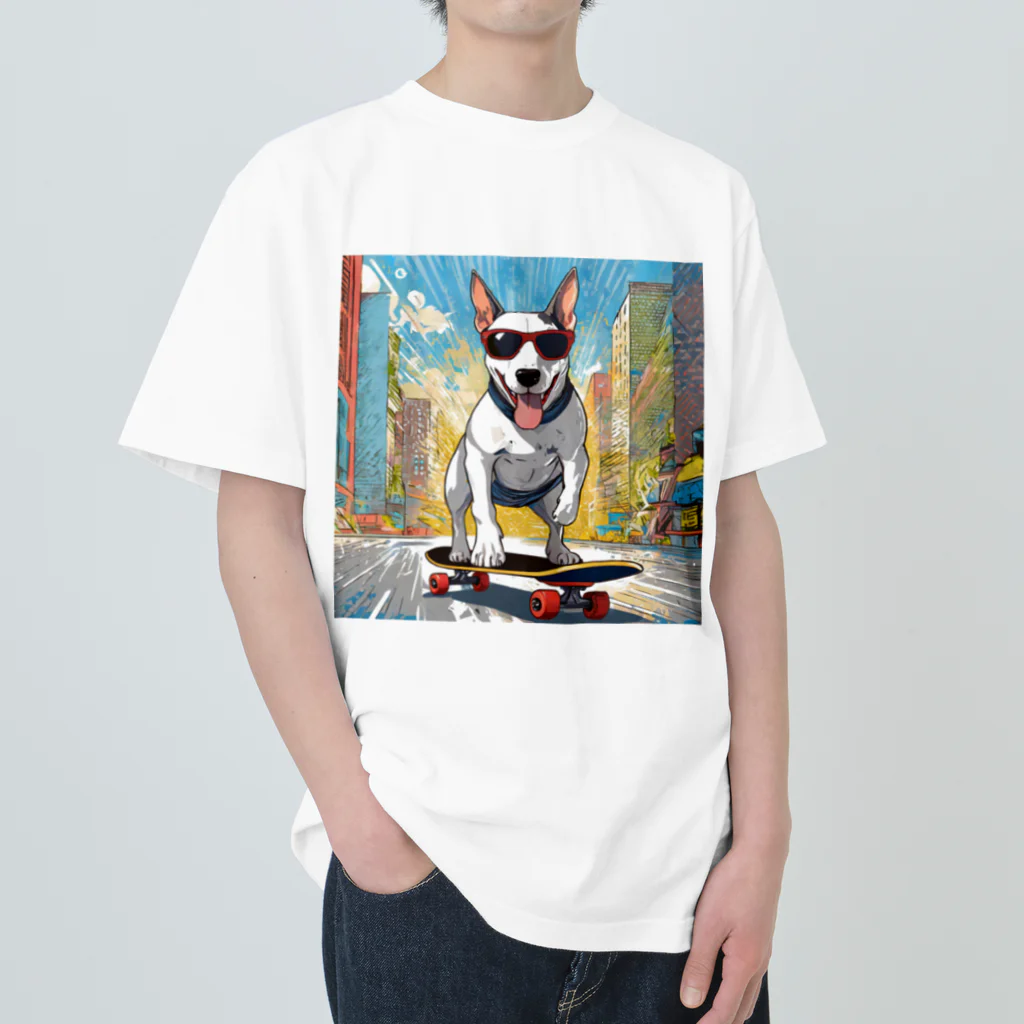 Bull Terrier Paradeの🛹スケーターヴィンセント ヘビーウェイトTシャツ