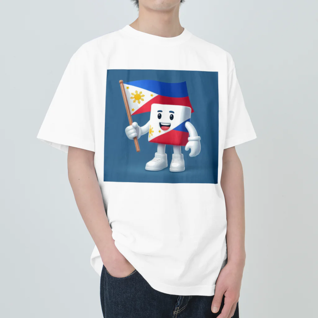 happiness_shopの２０２４　フィリピンキャラの決定版 ヘビーウェイトTシャツ