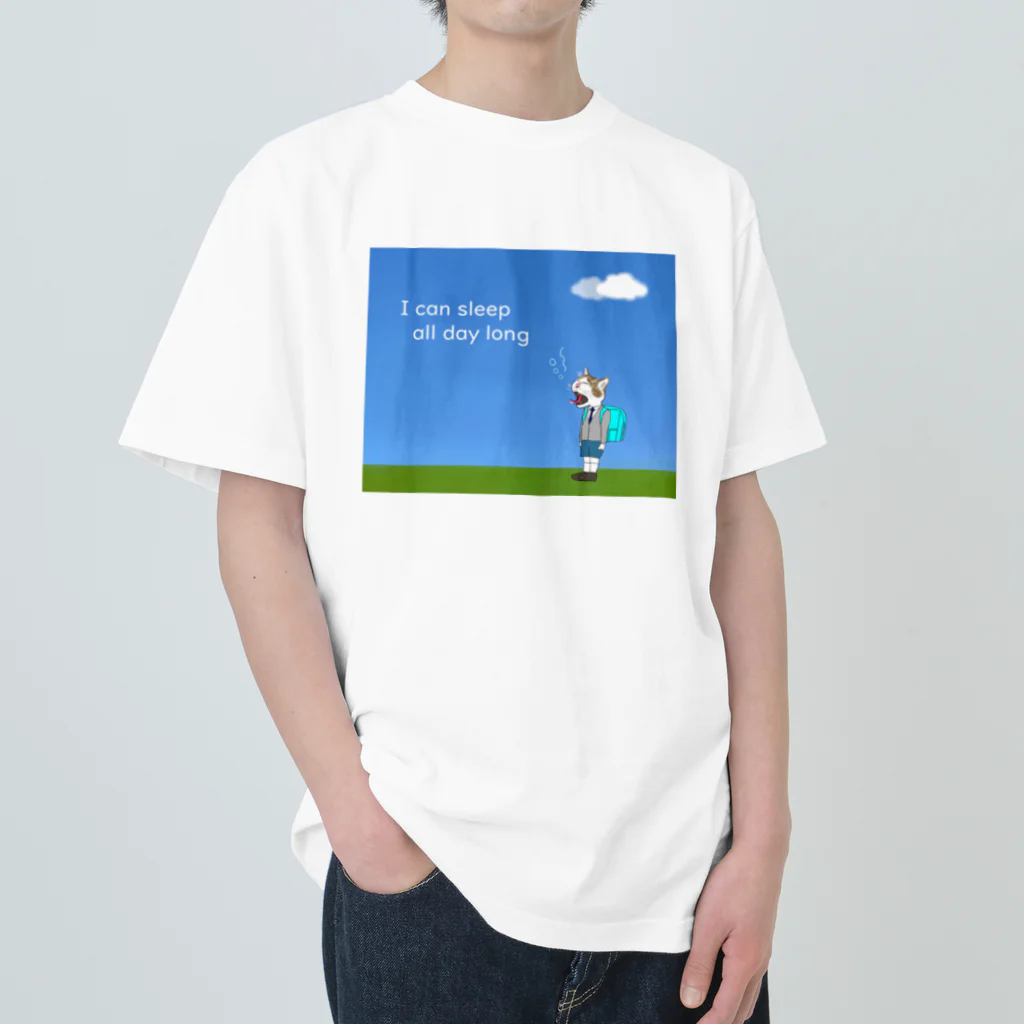 KIYOSUMI SLEEPS 【SHIKA.SOJI】のSoybean Boy NICOLE  【 SHIKA SOJI 】 ヘビーウェイトTシャツ