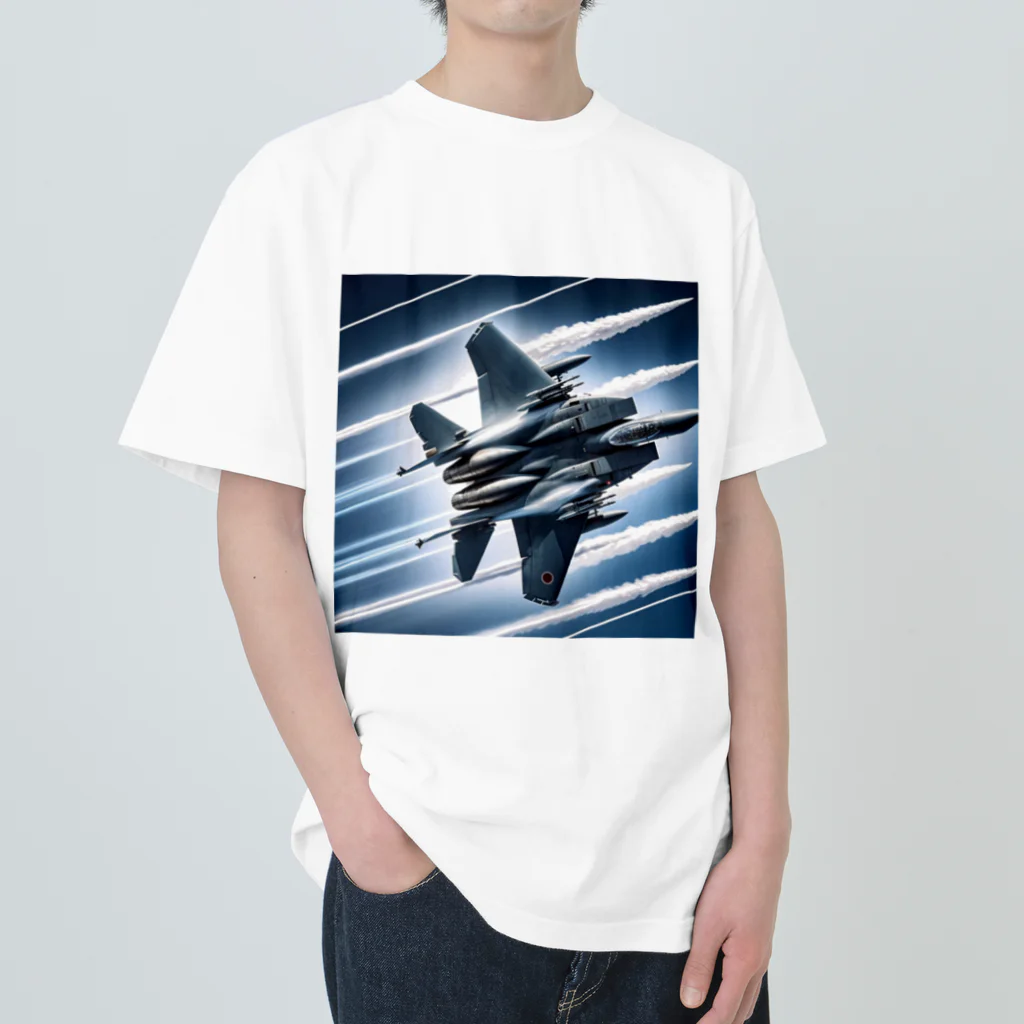 valtanamnのF-15J EAGLE Heavyweight T-Shirt