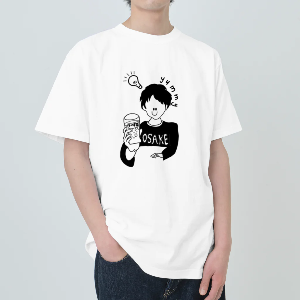 TOMASTOMASのOSAKE！トーマス！yummy！ ヘビーウェイトTシャツ