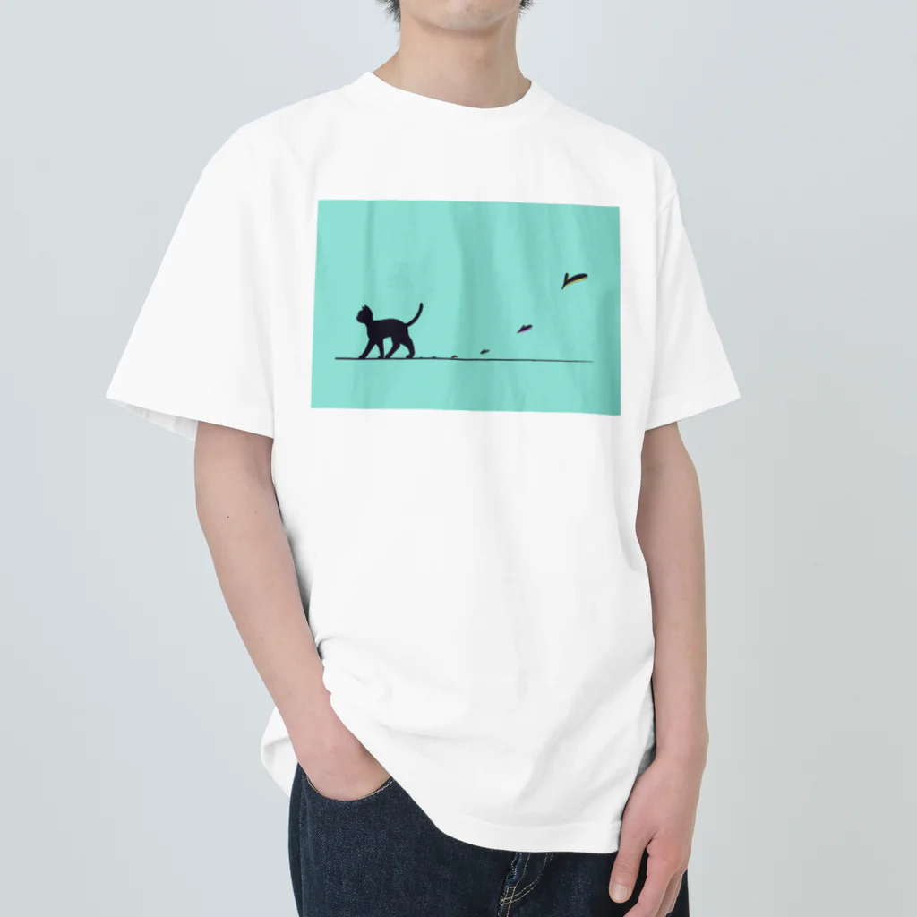 KAGEokuriのキャットストリート ヘビーウェイトTシャツ