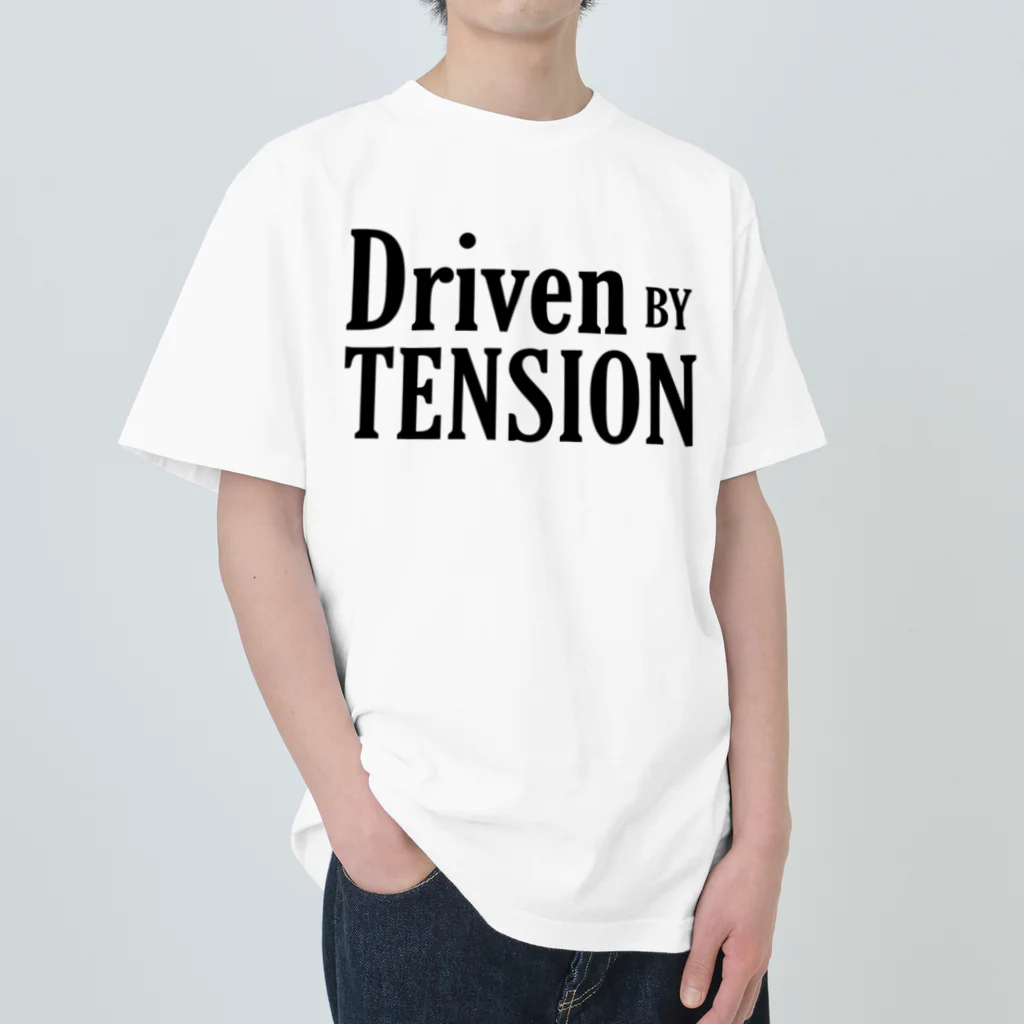 NINA Lifts / YouTubeのDriven By TENSION (BLACK) ヘビーウェイトTシャツ