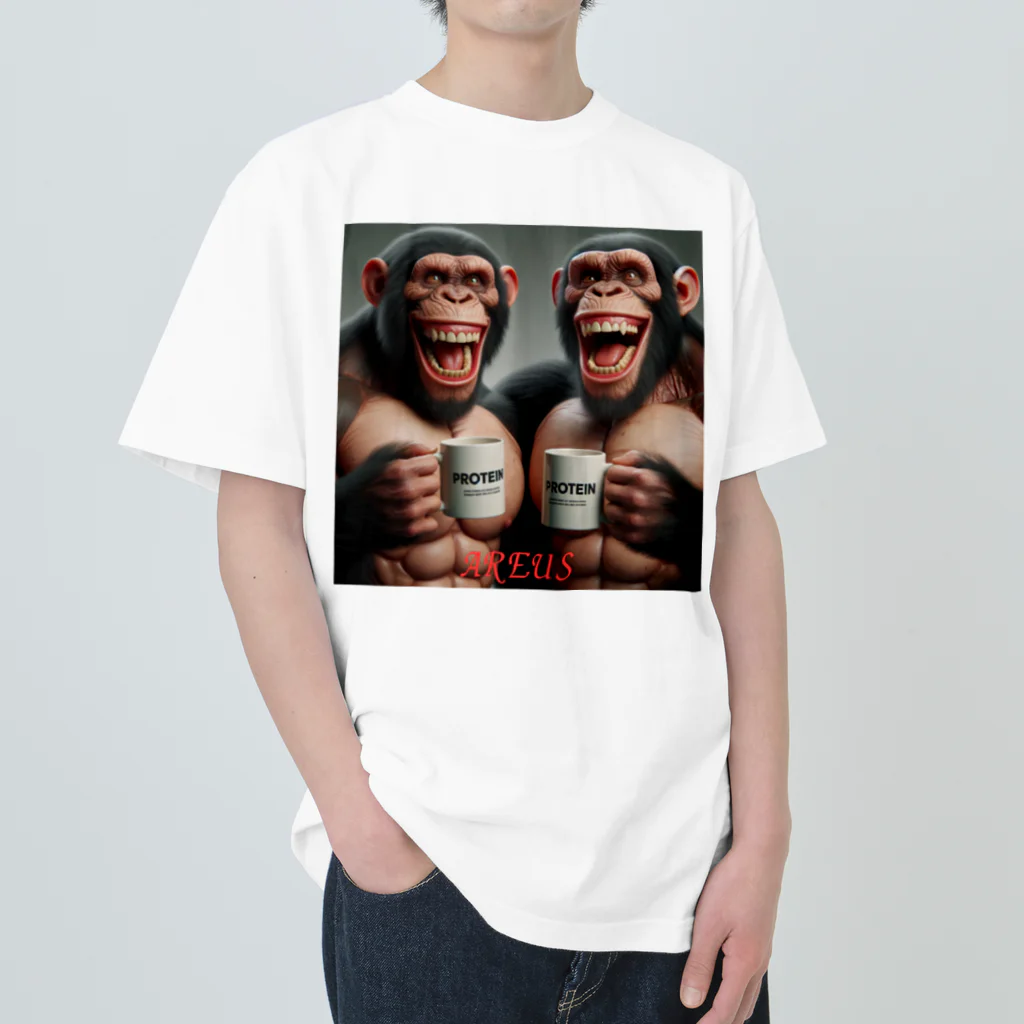 AREUSのAREUS× CHIMPANZEE#3 Heavyweight T-Shirt