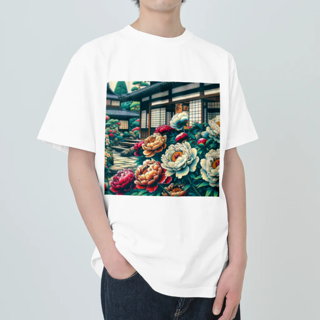 慧海/EKKAIの牡丹by 慧海 Heavyweight T-Shirt