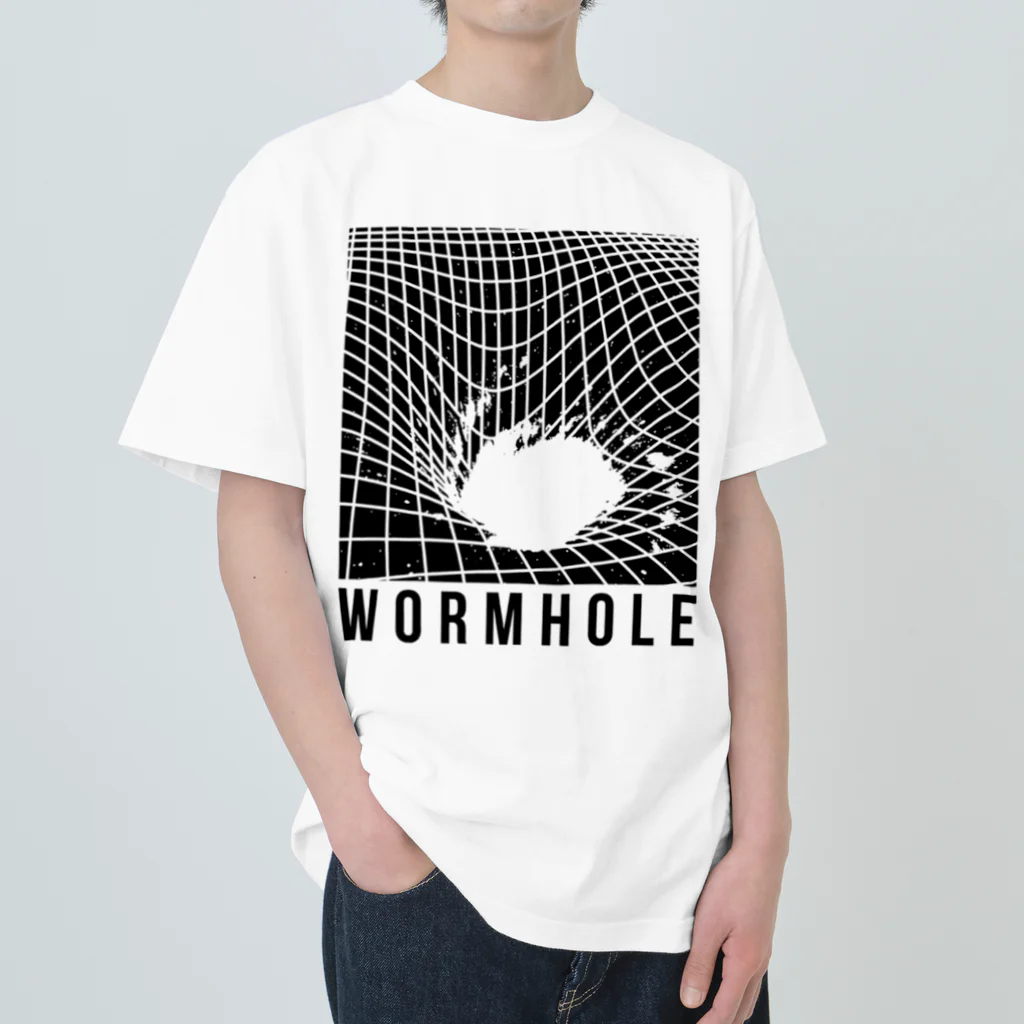 UNROBOTWORKSのWORMHOLE ヘビーウェイトTシャツ