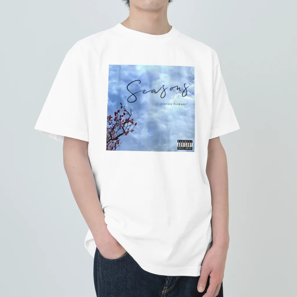 172 FMのSEASONS グッズ　tjaykid & Taira Heavyweight T-Shirt