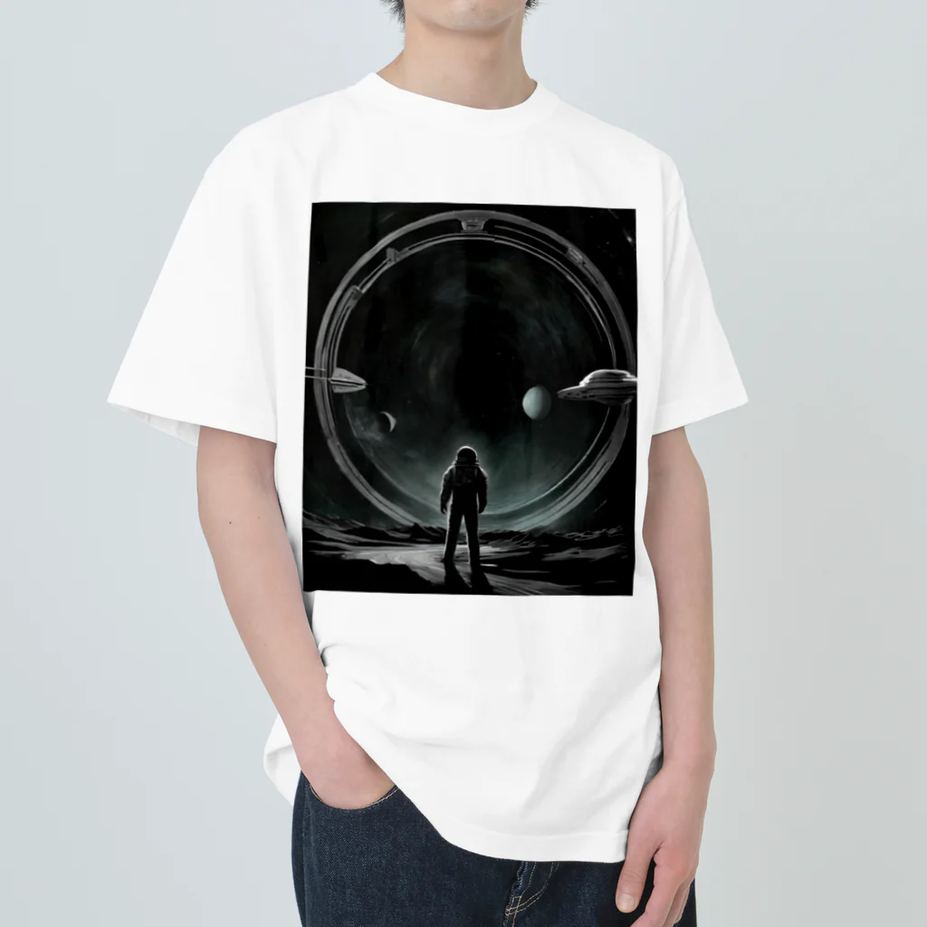 LUF_jpsのInterstellar Voyages ヘビーウェイトTシャツ