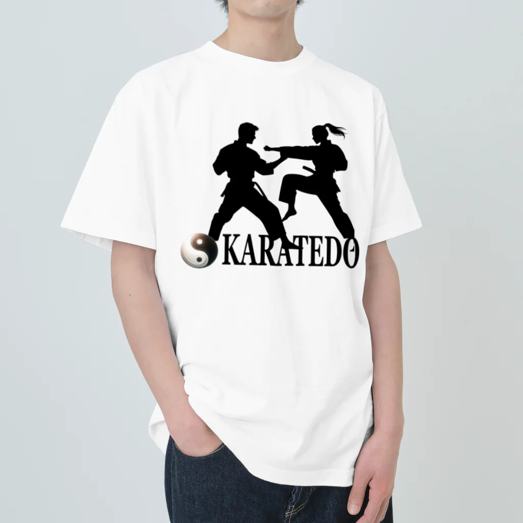 Les-Montenの空手グッズ　KARATEDO　 Heavyweight T-Shirt