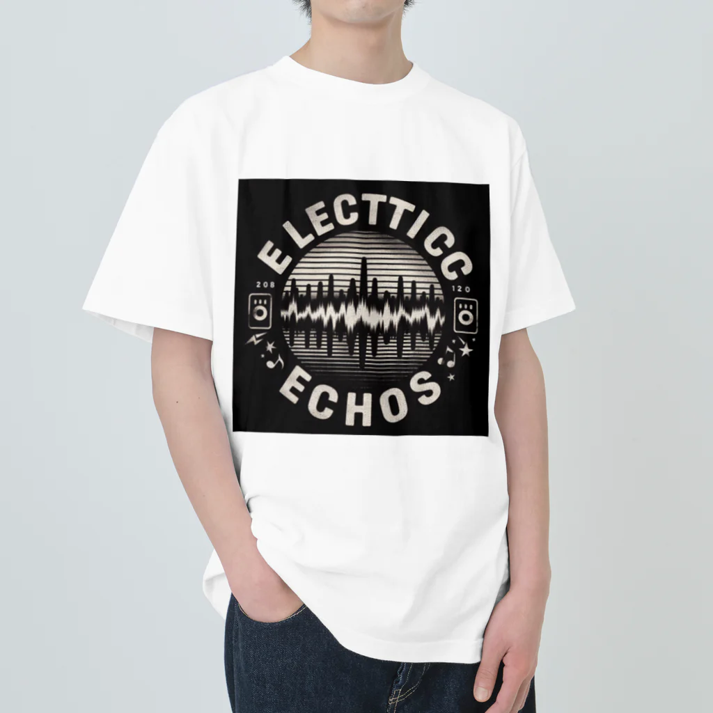 HAMAMOOのエレクトリック　架空のバンドシリーズ ヘビーウェイトTシャツ