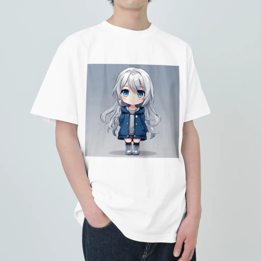 IYASHIのcute girl 2 ヘビーウェイトTシャツ