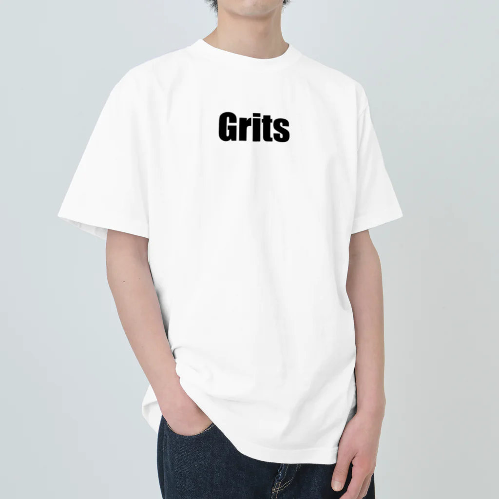 GritsのGrits （宇宙）バックプリント Heavyweight T-Shirt