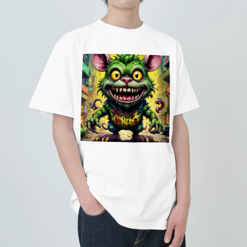 LEAD !のアメリカンな雰囲気満載！キュートなモンスター Heavyweight T-Shirt