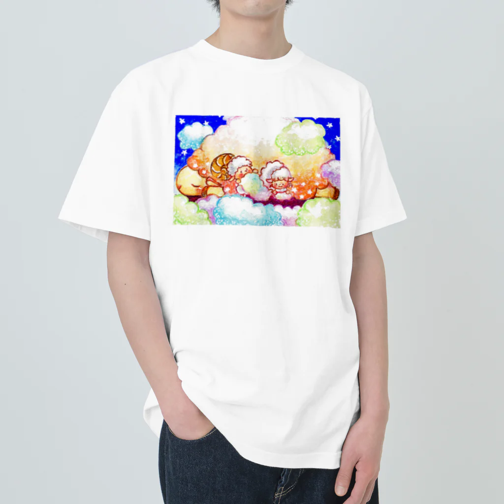 Muuの部屋の子羊の夢 Heavyweight T-Shirt