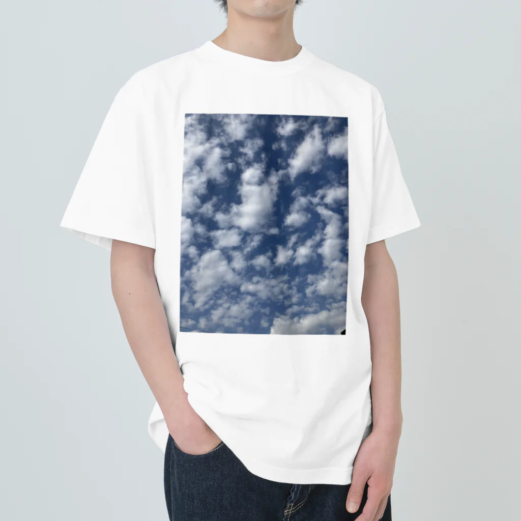 そらの4月13日の青空 ヘビーウェイトTシャツ