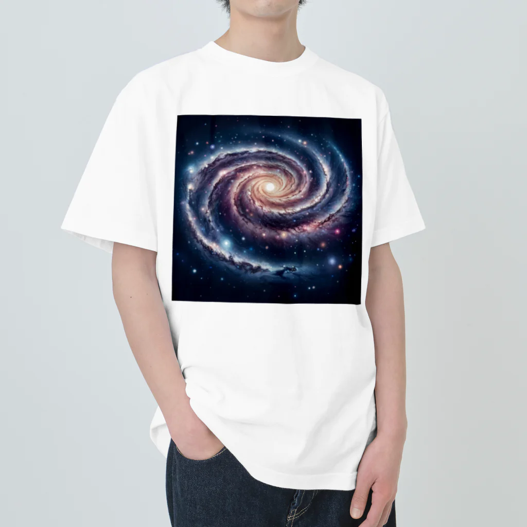 宇宙の神秘グッズ販売所のギャラクシー Heavyweight T-Shirt