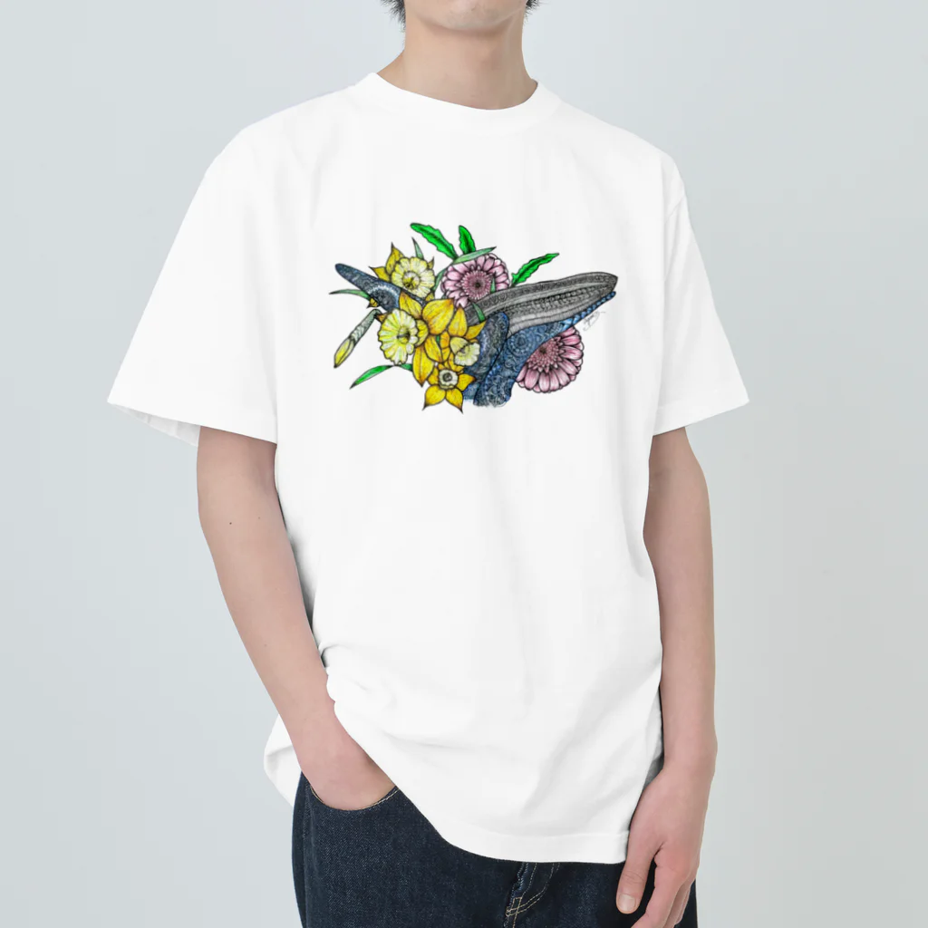 曼荼羅屋の海の母 Heavyweight T-Shirt