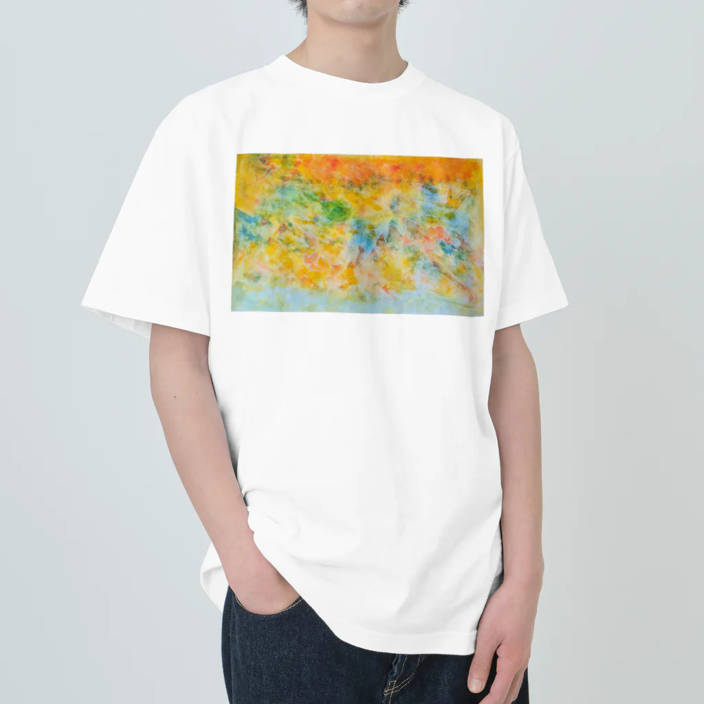 幻想世界のイルサンモンターニュ꒰幻影の山꒱ Heavyweight T-Shirt