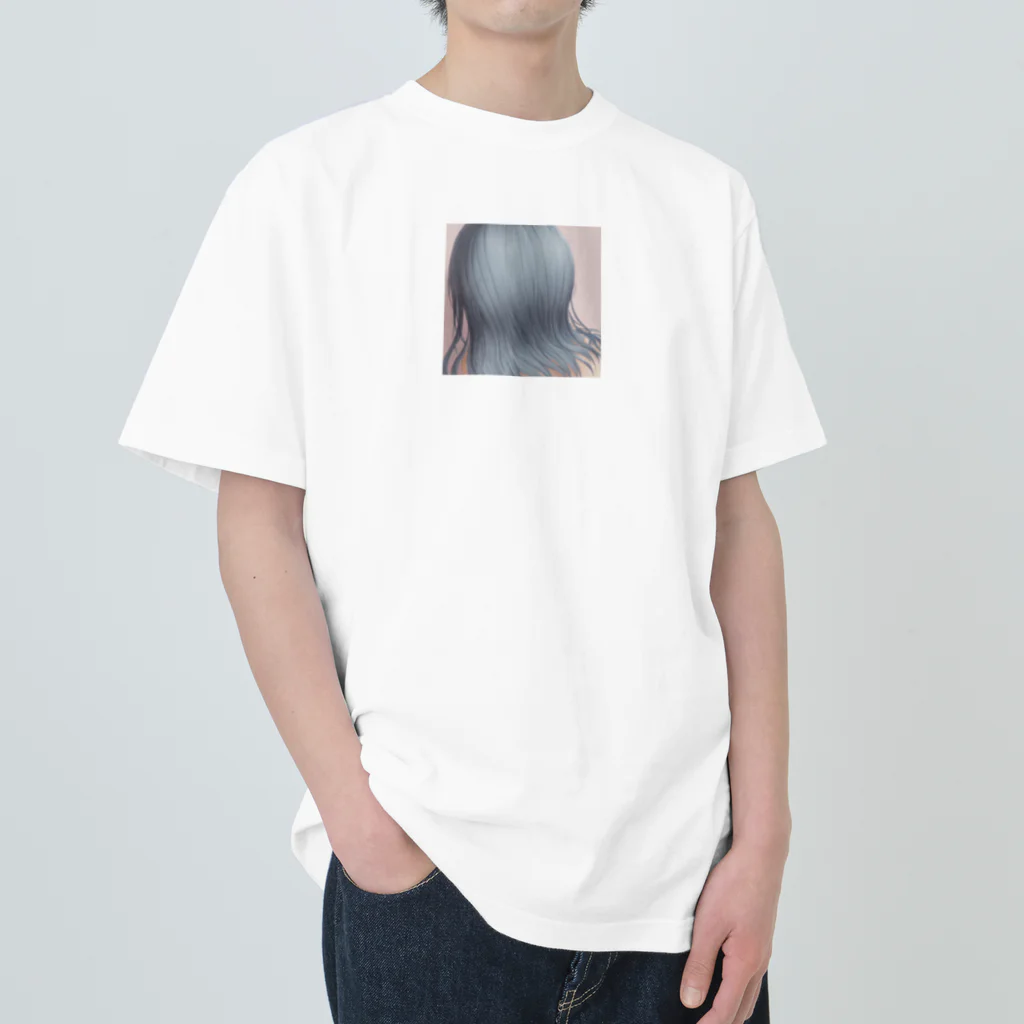 DIMDIMの脳内ショップの後ろ髪を引かれながら Heavyweight T-Shirt