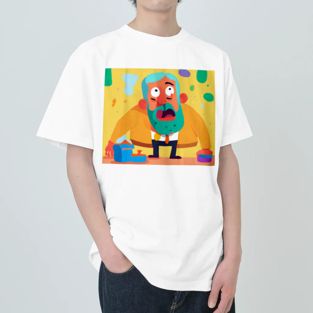 JINPACHIの気配りができる男 Heavyweight T-Shirt