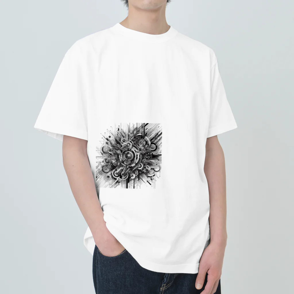 曼荼羅けの啜り続け、そして、、、 Heavyweight T-Shirt