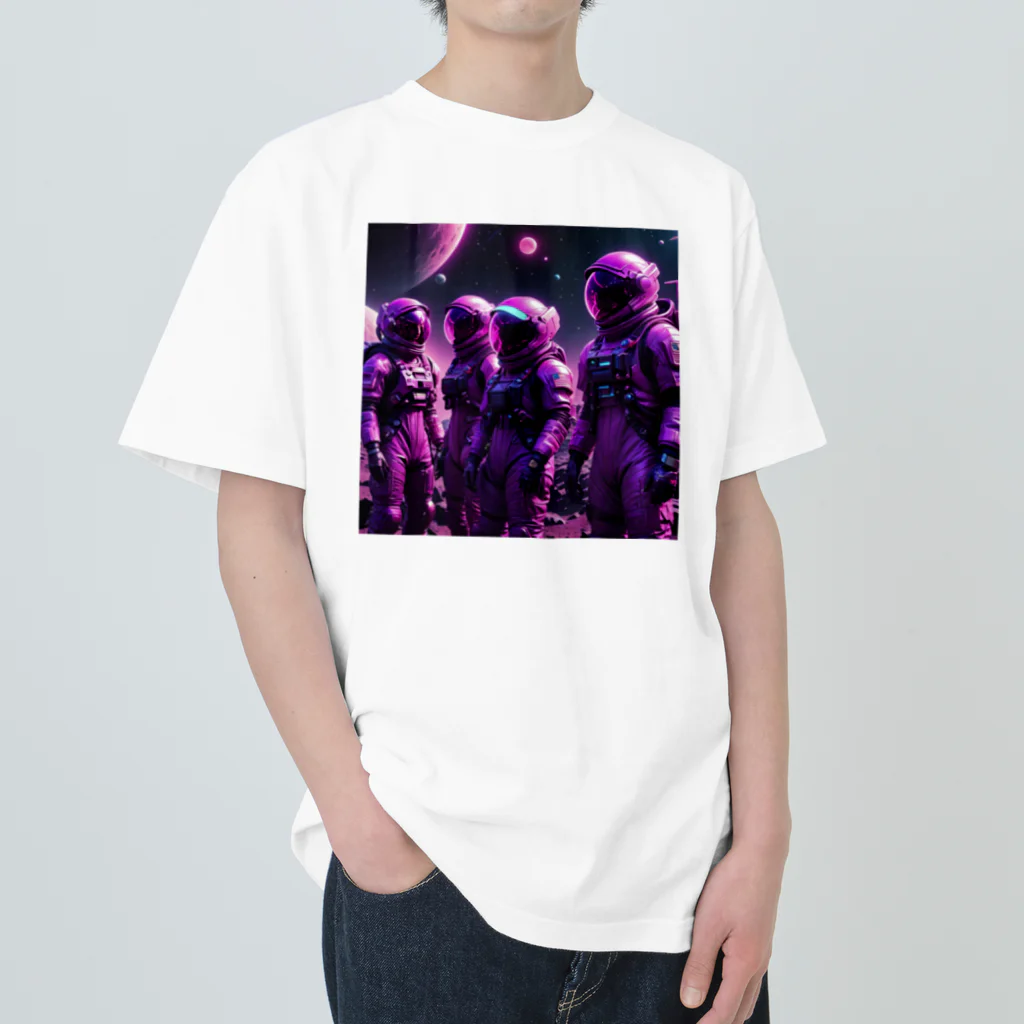 LUF_jpsのPurples ヘビーウェイトTシャツ