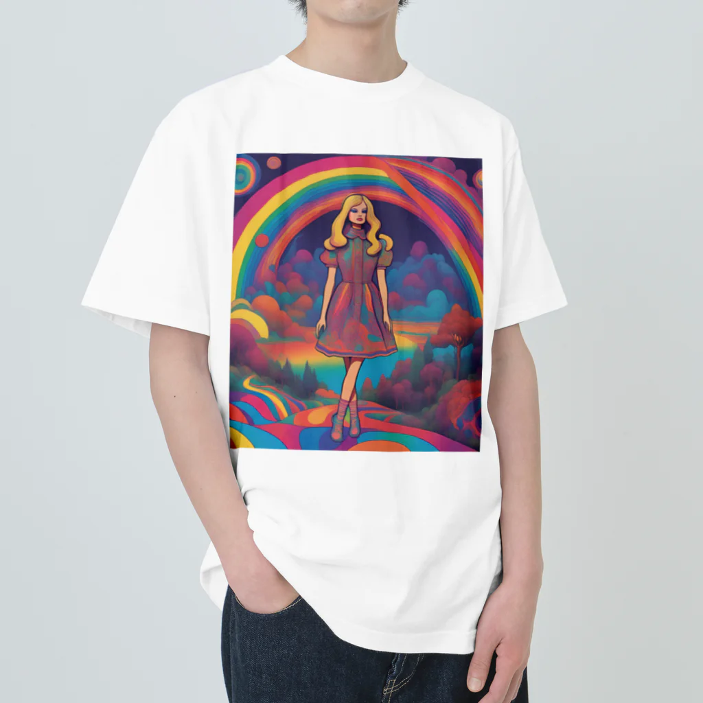 Unique Existenceのpsych girl ヘビーウェイトTシャツ