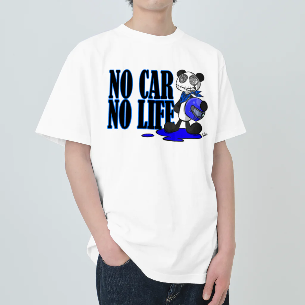 Selfish.One.Soul＝｛S.O.S｝のNO CAR　NO LIFE ヘビーウェイトTシャツ