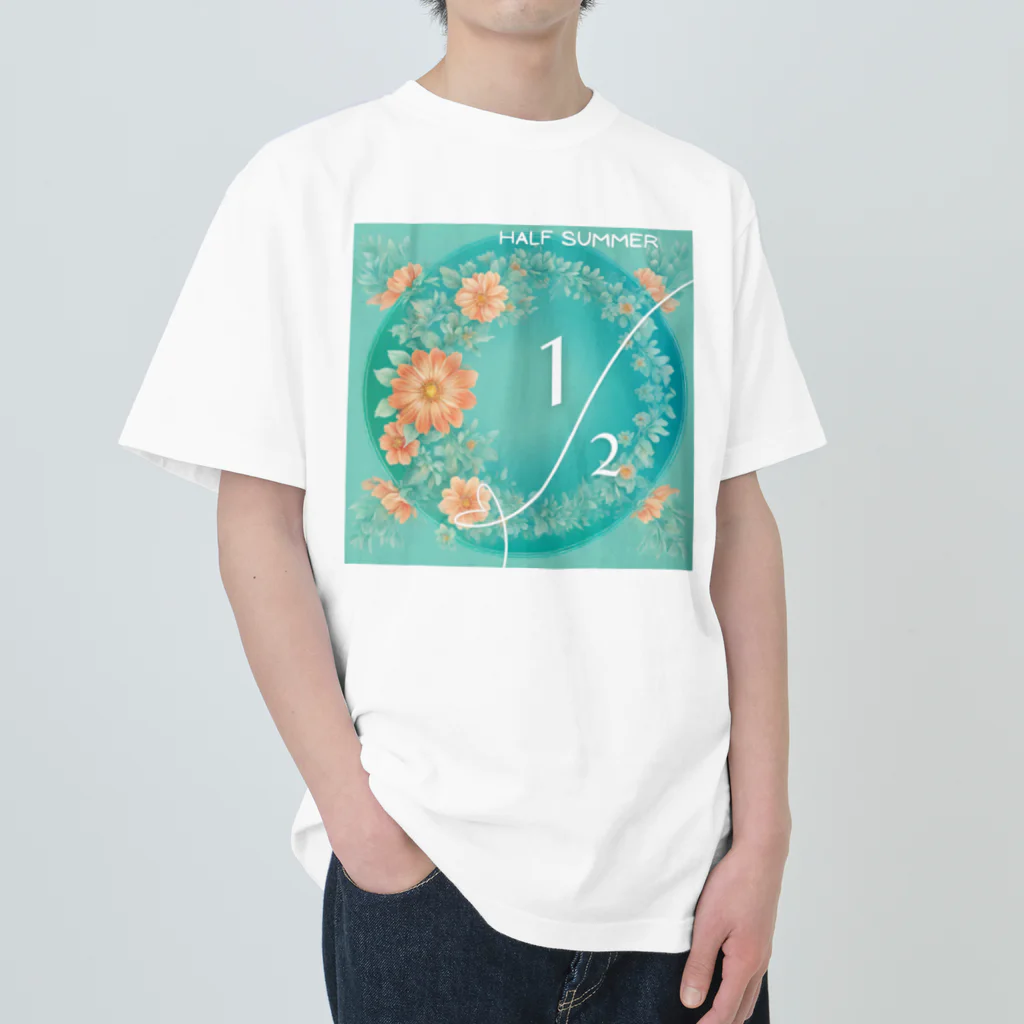 evening-fiveのHALF SUMMER 003 ヘビーウェイトTシャツ