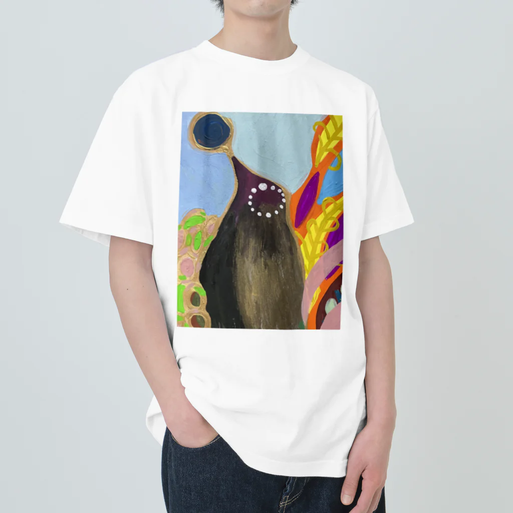 NIL の鳥　 ヘビーウェイトTシャツ