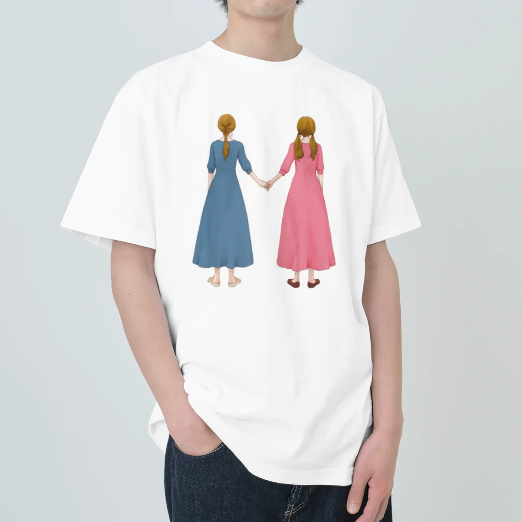 toshimaruのside by side Heavyweight T-Shirt