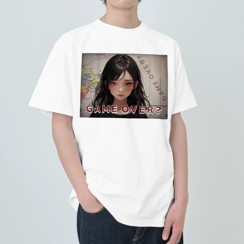 まるめろのきのGAME OVER？ Heavyweight T-Shirt