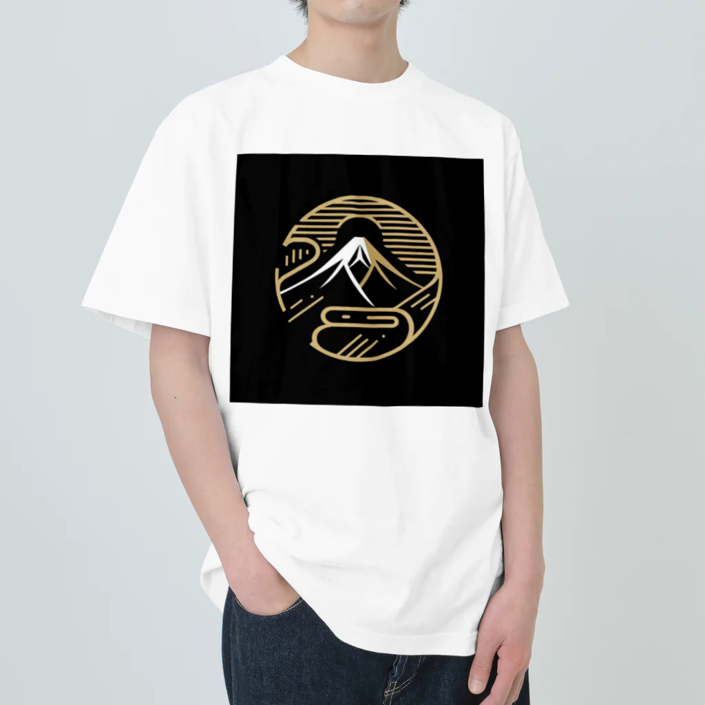 sacrednumberのgoldfuji Heavyweight T-Shirt