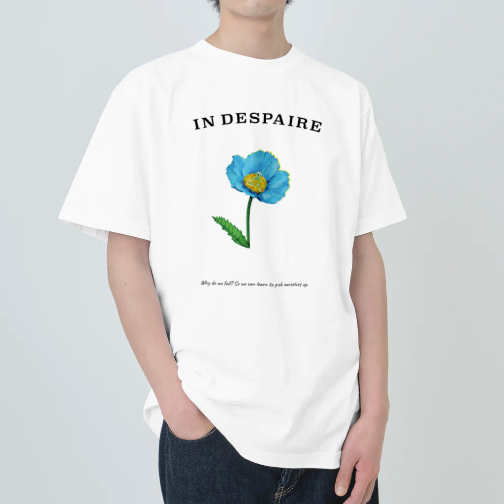 MAiのHimalayan blue poppy ヘビーウェイトTシャツ