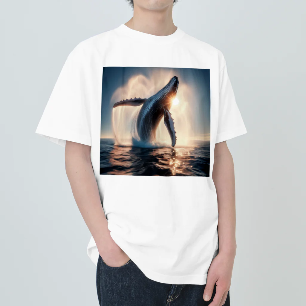 Qten369の海の王者 ヘビーウェイトTシャツ