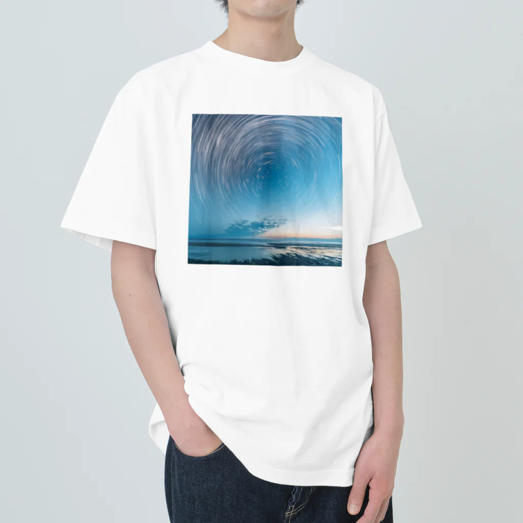 chan-takehaniの時間の渦 Heavyweight T-Shirt