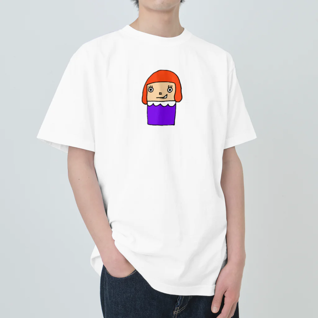 sooomaxの四角いちゃん Heavyweight T-Shirt