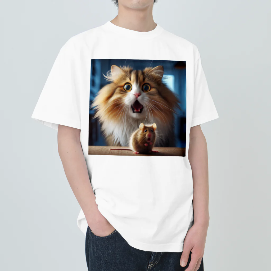 29Q.comの猫もネズミもびっくり ヘビーウェイトTシャツ