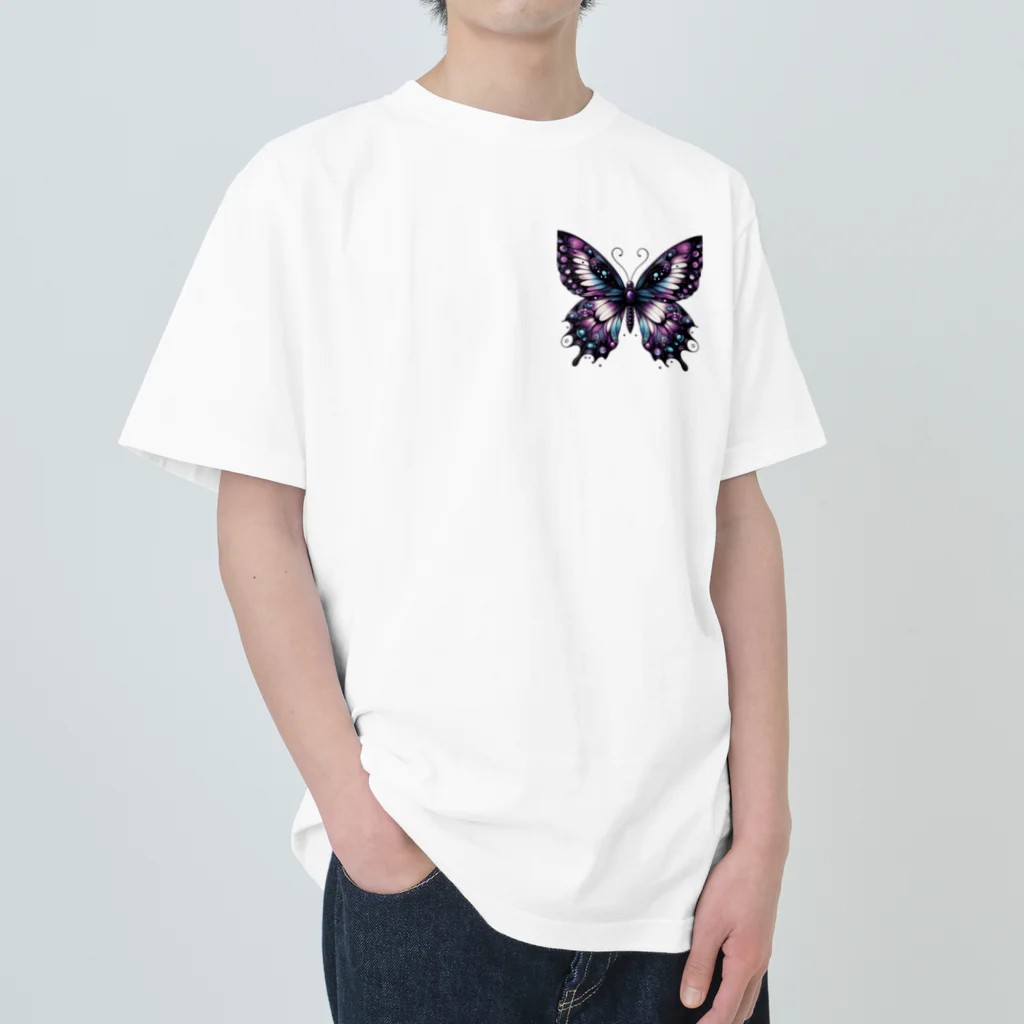 ソラのお店屋さんのbeautiful Butterfly ヘビーウェイトTシャツ