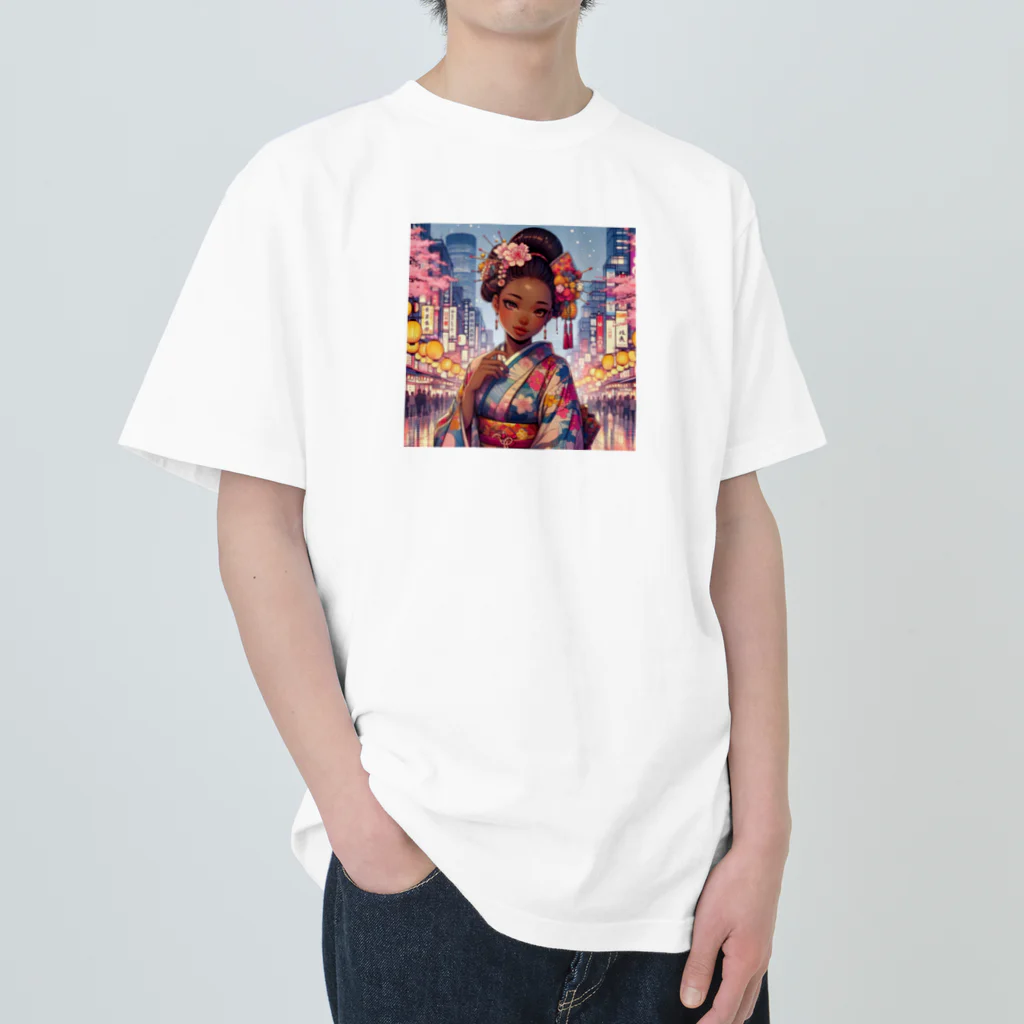 ketapapaのTOKYO PRINCESS Heavyweight T-Shirt